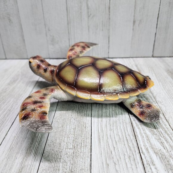 Sea Turtle Squishy Lifelike Animal Toy Action Figure Kids Party Gifts Education - Picture 5 of 11